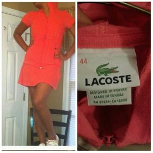 Lacoste beach Dress wear
